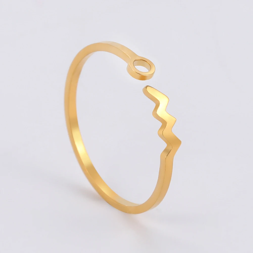 Stainless Steel Zodiac Rings 12 Constellations Open Ring for Women Aries Leo Virgo Gemini Libra Pisces Scorpio Birthday Gifts – Image 25